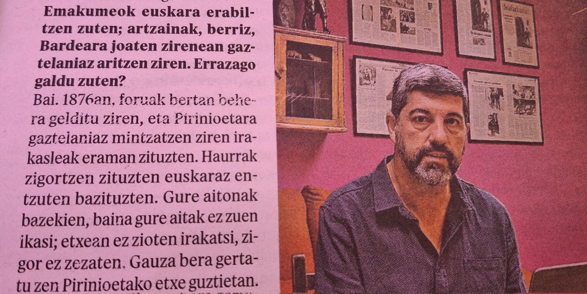 Gure aitari ez zioten euskara etxean irakatsi... eskolan zigor ez zezaten. Izabako zalduna. <a href="/elsabaiao/">EL SABAIAO de Fernando Hualde</a>