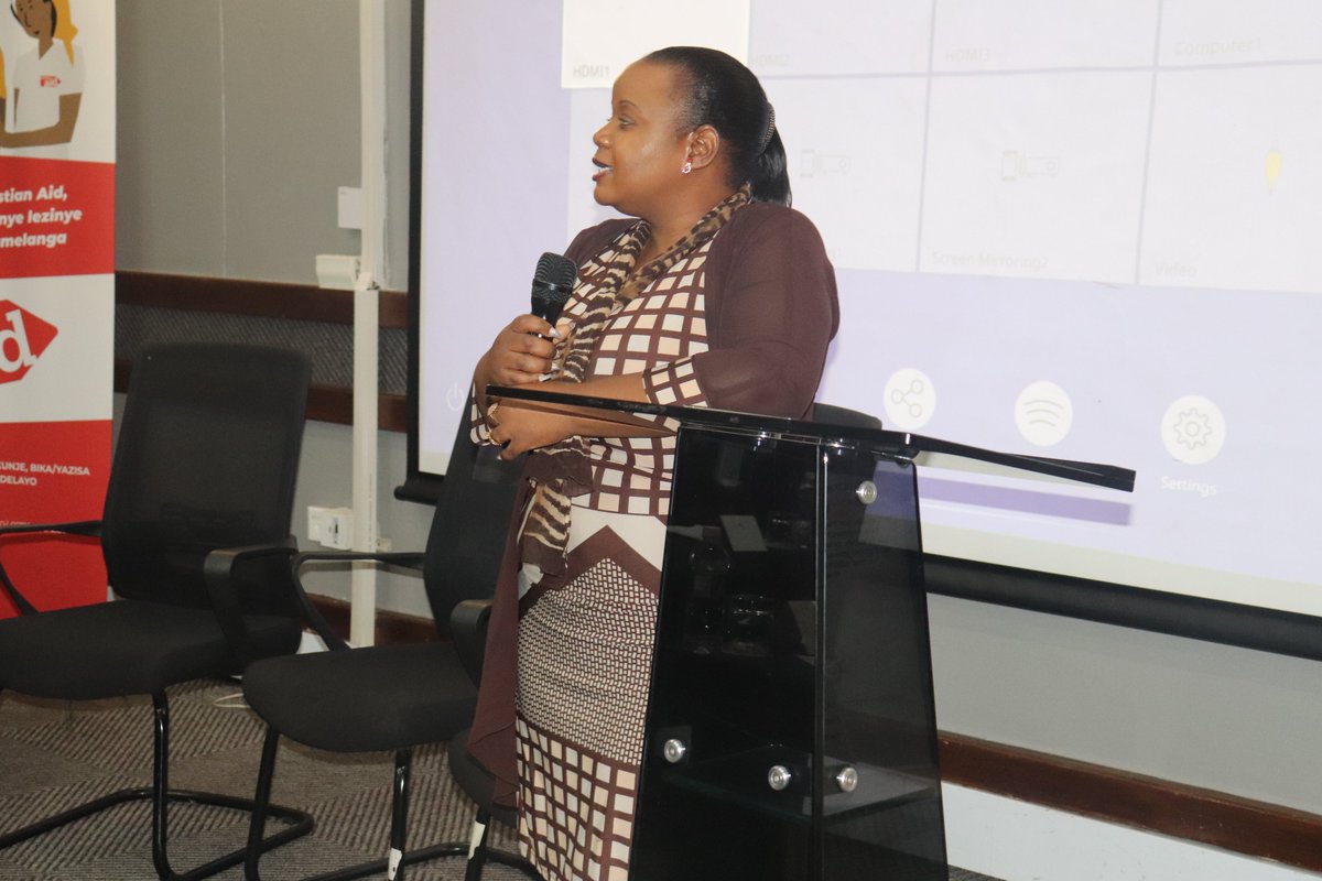 ActionAidZim's tweet photo. Proceedings from the #GenderClimateChangeandExtractives Symposium: Testimonials from women miners highlight the need for support. "Young people also need support for them to have confidence to occupy the extractives sector." - Faith Mutete  #GenderEquality
@ZELA_Infor https://t.co/XDS5lmonJV