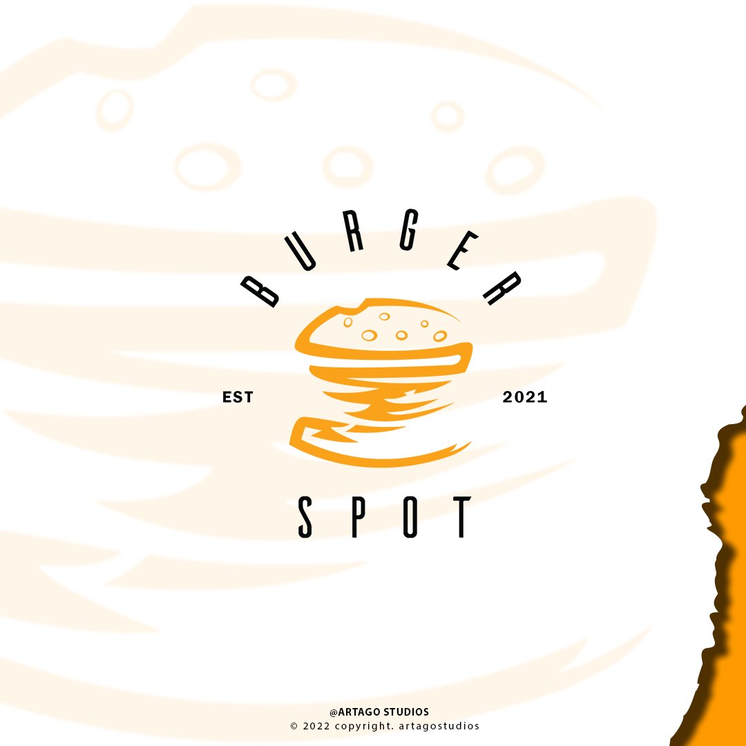 ARTAGO_STUDIOS's tweet image. 🍔🔥 Burger Spot&apos;s logo is fresh, bold, and juicy. Designed by @artagostudios, it’s stylish and reflects your unique brand.

🍴 Want a logo as tasty as your menu? Contact @artagostudios for one that sizzles.

#LogoThatSizzles #FreshDesign #BurgerBranding #ArtagoStudios