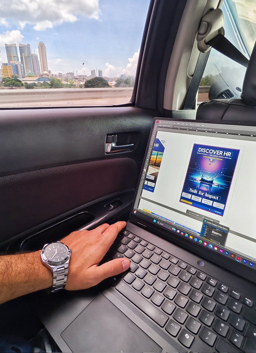 abbas561999's tweet photo. Design on the Go | #CreativeJourney

Not every workspace has four walls. Sometimes, it has moving scenery, car windows, and a wristwatch that reminds you—time doesn’t wait, and neither does creativity. https://t.co/4zso2l9jAv