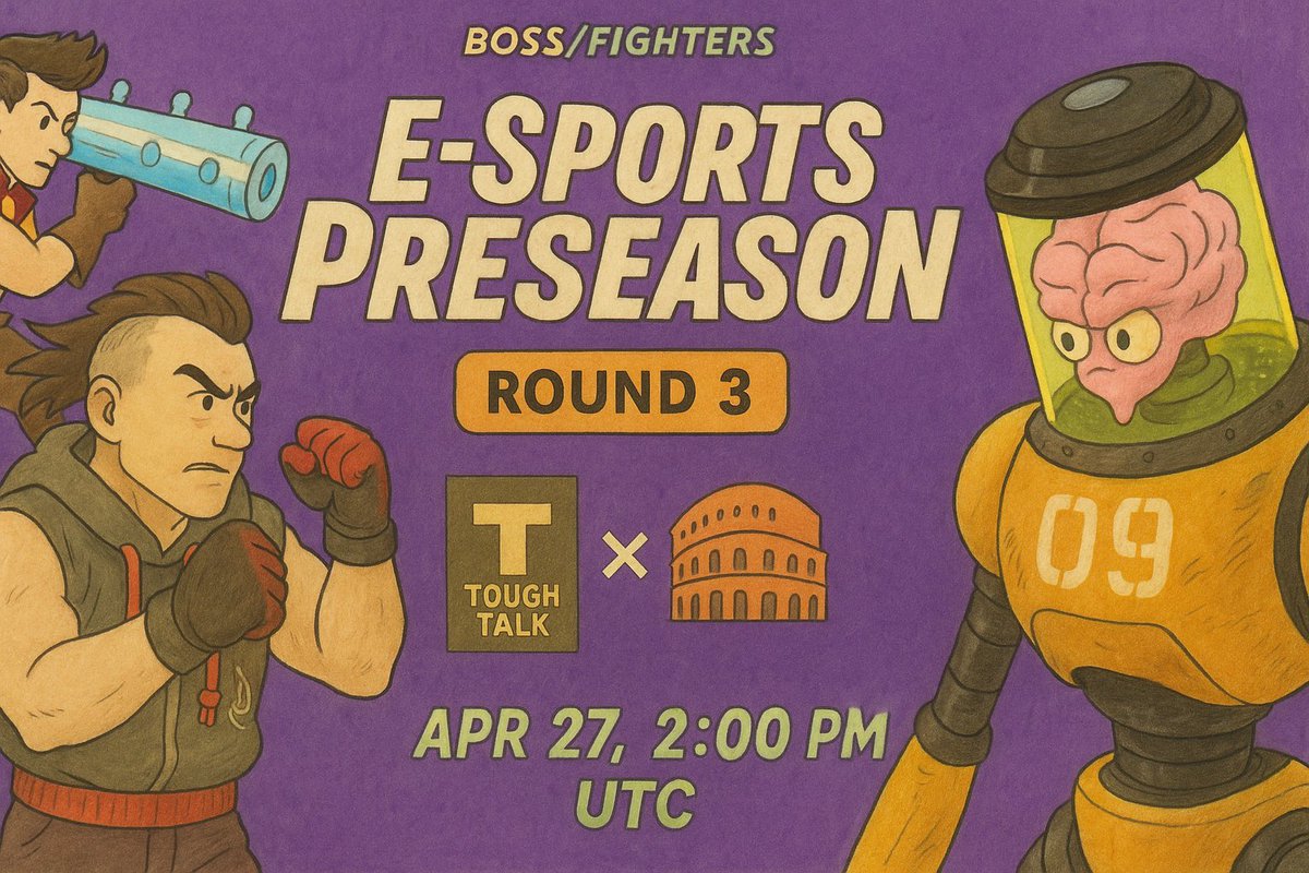 The Alchemists (@alchemistsdao) on Twitter photo E-Sports Preseason Round 3 is coming and The Alchemists will be there! ๐ช <a href="/BossFightersX/">BOSS FIGHTERS โก๏ธ $BFTOKEN</a>
Brought to you by <a href="/ArenaDAO/">Arena DAO (๐,๐ฅ)</a> <a href="/ToughTalkApp/">Tough Talk</a> ๐ฅ E-Sports Preseason Round 3 is coming and The Alchemists will be there! ๐ช <a href="/BossFightersX/">BOSS FIGHTERS โก๏ธ $BFTOKEN</a>
Brought to you by <a href="/ArenaDAO/">Arena DAO (๐,๐ฅ)</a> <a href="/ToughTalkApp/">Tough Talk</a> ๐ฅ