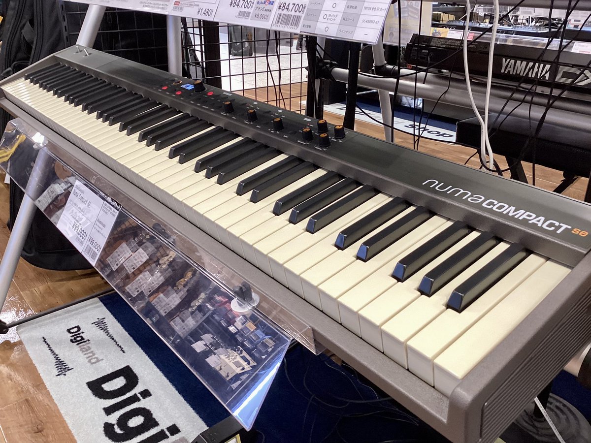 shima_utsuno38's tweet image. 島村楽器FKD宇都宮店ではStudiologicの88鍵ステージピアノ、Numa Compact SE を展示してます🎹
これから軽音部でキーボードを始められる方にオススメです❗️
この機会に是非一度お試しください🎵

#Dirigent
#Studiologic
#島村楽器 
#島村楽器FKD宇都宮店 
#ステージピアノ