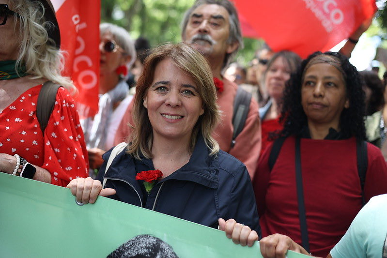 Canceladas? Adiadas? Nunca. Reforçadas. Há 50 anos as mulheres votaram pela primeira vez em liberdade e igualdade. Não ficamos em casa. Até já.