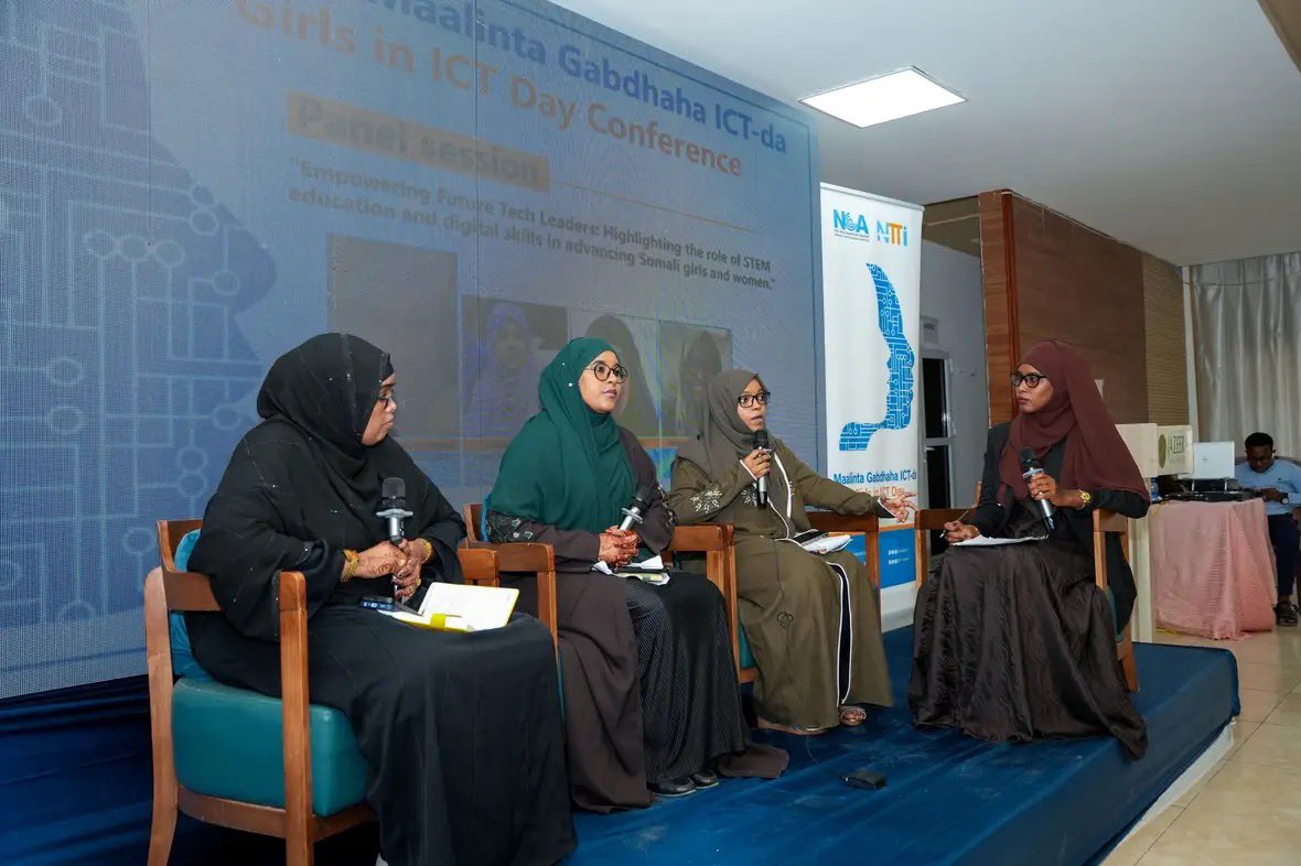 Honored to have been part of the panel discussion for Girls in ICT Day, organized by the National Communications Authority. Grateful for the opportunity to share insights and inspire the next generation of women in tech. #GirlsInICT #STEM #WomenInTech