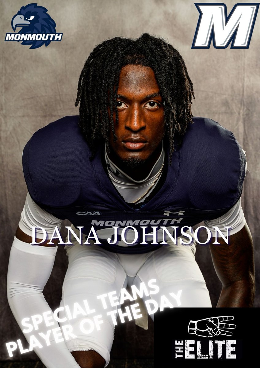 Dennis Long (@coachdennislong) on Twitter photo Practice #13 Special Teams Player of the Day
<a href="/DJsoWavvy/">๐๐ถ๐๐ถ ๐ฅ๐๐ฝ๐๐๐๐ ๐ฅ๐.</a> #TheElite #FlyHawks
<a href="/MUHawksFB/">Monmouth Football</a> Practice #13 Special Teams Player of the Day
<a href="/DJsoWavvy/">๐๐ถ๐๐ถ ๐ฅ๐๐ฝ๐๐๐๐ ๐ฅ๐.</a> #TheElite #FlyHawks
<a href="/MUHawksFB/">Monmouth Football</a>
