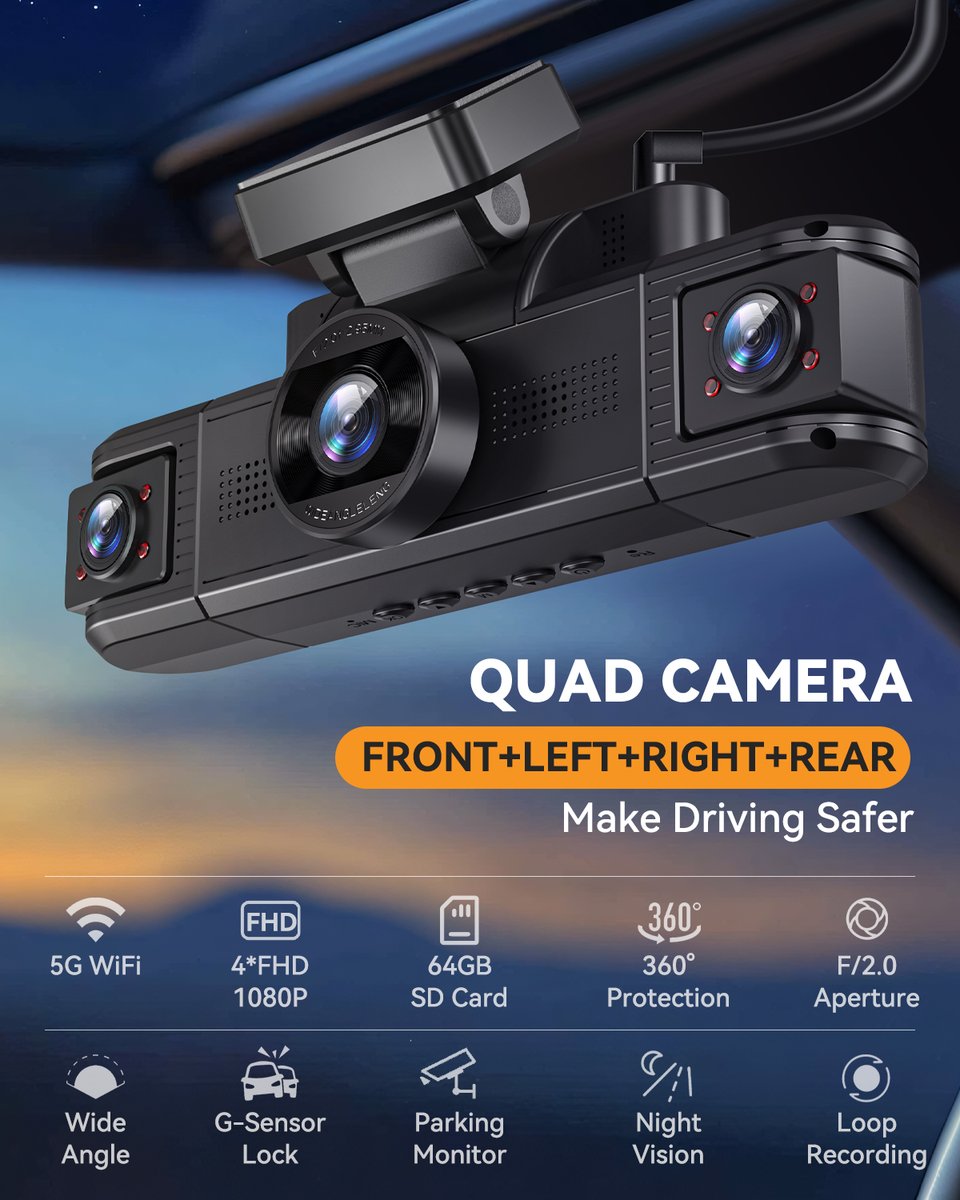 herilary's tweet image. #herilary #herilaryd1 #quadcam #DriveSafe