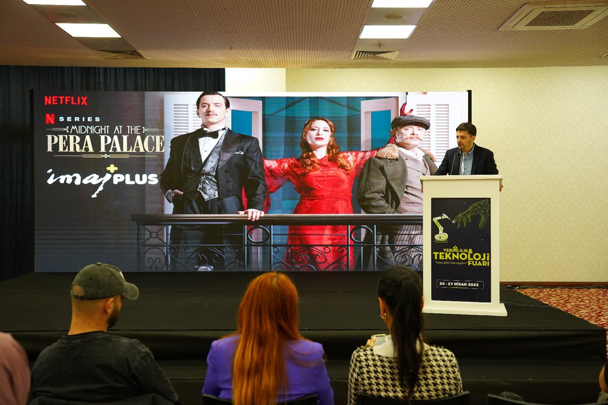 Netflix Türkiye Yapımlar Direktörü Pelin Ekinci Kaya yönetiminde, “Dizi ve Film Sektöründe Görsel Efekt Teknolojileri: Netflix Uygulama Örnekleri” konulu eğitim tamamlandı.  

İlgi çekici pek çok eğitim bu fuarda! 
#7.VerimlilikveTeknoloji Fuarı, ATO Congresium’da!