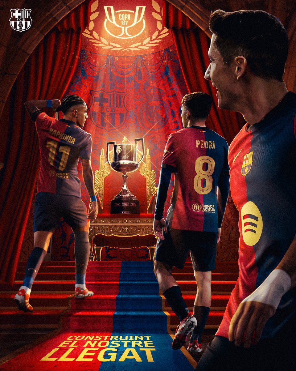 🔥Si el Barça gana la COPA DEL REY sorteamos una camiseta a elegir.

Para participar:

– 🔁 Dar RT y ❤️ Me gusta al tweet. 

– ✅ Seguir a <a href="/Ctinfo_17/">Ctinfo_17</a> y <a href="/MundoDespectivo/">Mundo Despectivo</a> 

*Menciona a un amigo para participación doble*