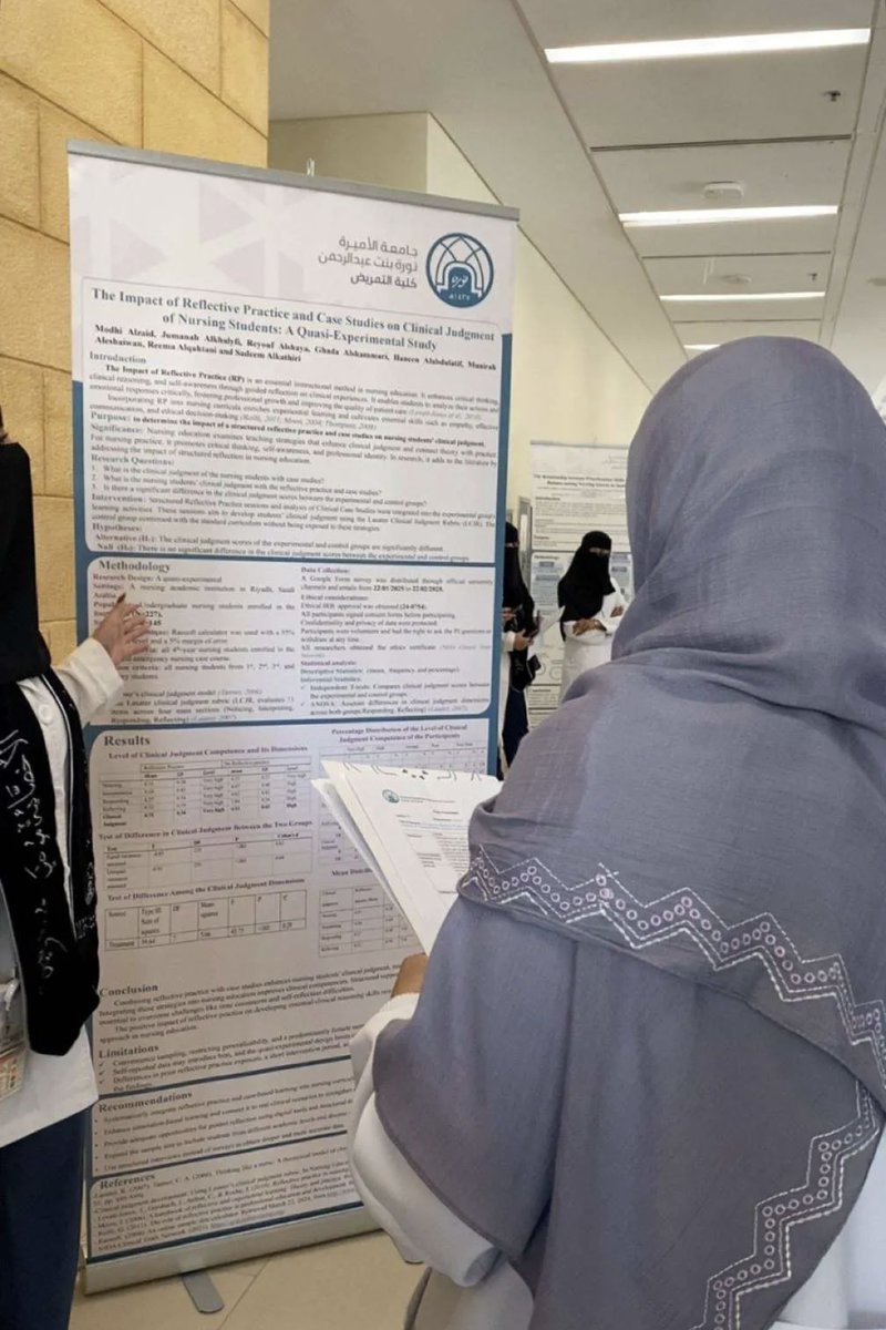 nursdii's tweet photo. الحمدلله

Yesterday I had the opportunity to present my poster
I didn’t win, but I’m truly proud of what I accomplished. The experience itself was a big motivation.
Grateful for every moment and excited for what’s next! 🙏🏻🙏🏻❤️
#research https://t.co/cshtkCzsVO