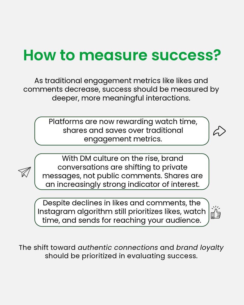 Have you noticed a shift in social media? 

Our Chicago member, <a href="/cramerkrasselt/">C-K</a>, has certainly seen it, and it’s transforming how they measure success on these platforms.

Swipe through to see what’s changing and how they're staying ahead!

#ICOMnetwork