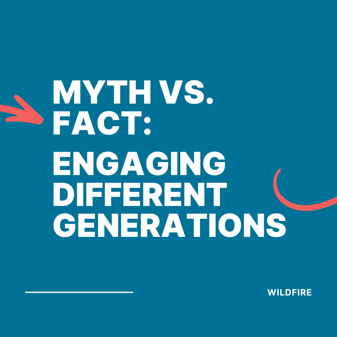 wildfire_agency's tweet photo. ✨ Myth BUSTED! ✨ Thinking engaging a multi-generational team is impossible? Think again! 🙅‍♀️ We're tackling 3 common myths in our latest carousel!
Let's connect your team -> https://t.co/cqSnecSvDB https://t.co/fJW0YNTphZ