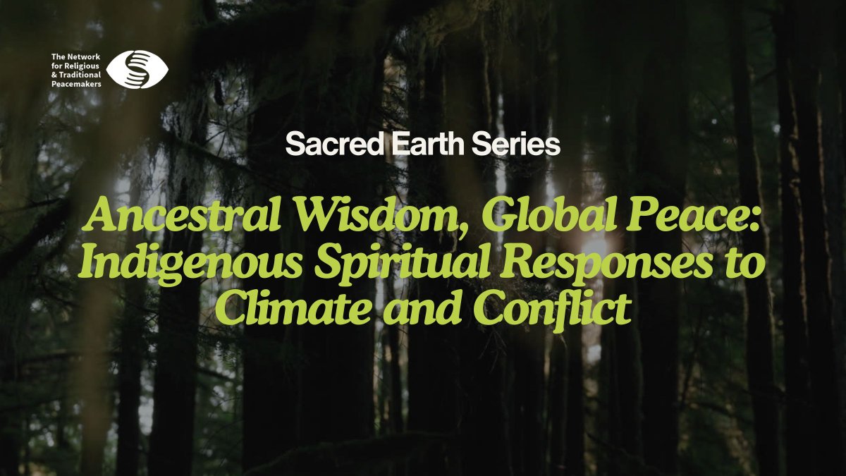 peacemakersnetw's tweet photo. 🟢 Indigenous Peoples have a wealth of wisdom and knowledge when it comes to environmental protection. How can global communities and Indigenous People’s Organizations partner and collaborate together to address climate emergencies? 

Indigenous Peoples and grassroots actors from five countries speak about their spiritual and cultural connection to the earth, and the importance of intentional collaboration guided by ancestral wisdom. 🌱 #SacredEarth 🔗 https://t.co/w1CeO61YeF

@NiaTero @yfeed_org @swagenafrica @IofCIntl