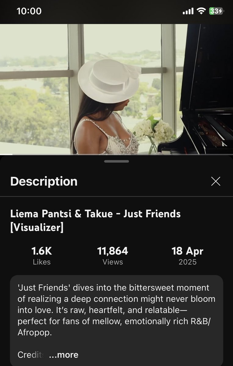liemataghandler's tweet photo. Good morning lilies our journey continues 🌸🌸🌸
please give handler 500+ comments not forgetting to stream our #JustFriendsVisualizer on YouTube …we can do this
https://t.co/xCcT6ZOJys
JUST FRIENDS VISUALIZER
JUST FRIENDS ON YOUTUBE
#JustFriendsVisualizerOUT
#LiemaPantsi https://t.co/cCcT6esK3m