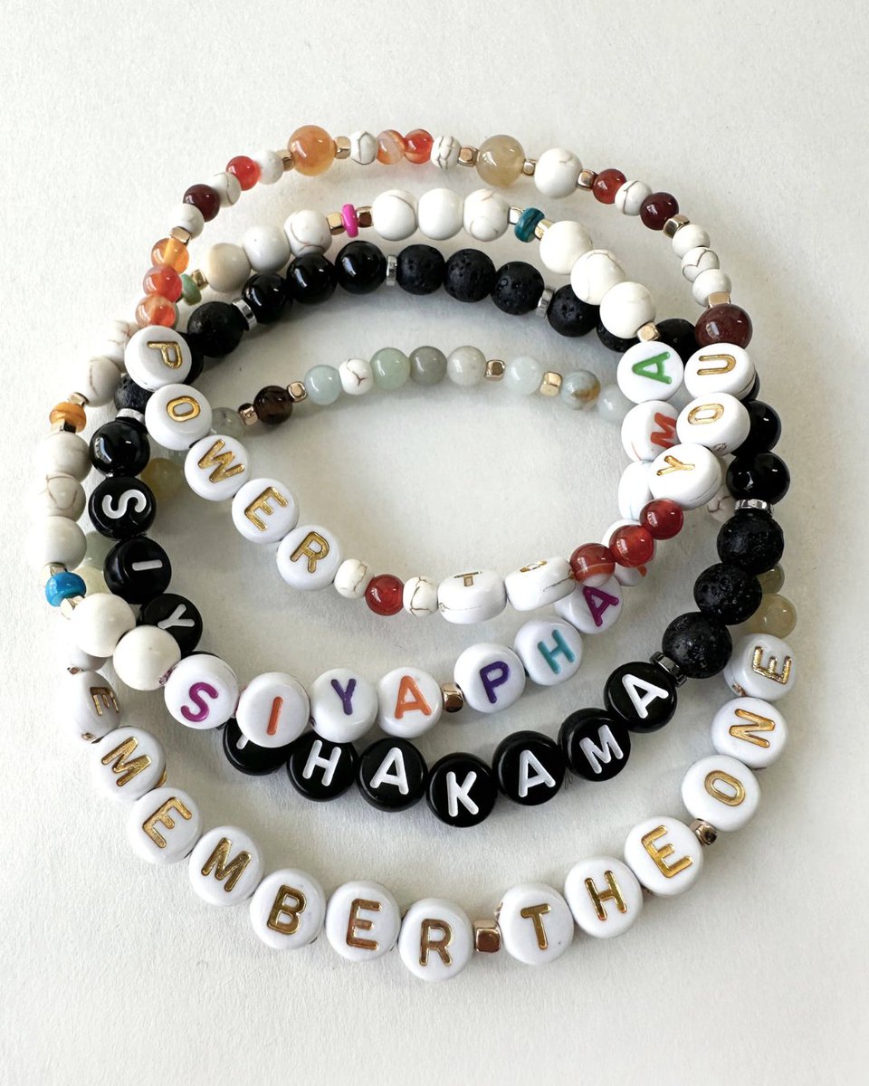 Kolisi Foundation (@kolisifdn) on Twitter photo You can support GBV by purchasing a handcrafted bracelet made at the Saartjie Baartman Centre in the Beading Project ā in collaboration with <a href="/BlackBettySA/">Black Betty Design</a> .ā
Click on the link below to purchase.
ow.ly/AJGU50VHzp8
ā
#KolisiFoundation #EndGBV You can support GBV by purchasing a handcrafted bracelet made at the Saartjie Baartman Centre in the Beading Project ā in collaboration with <a href="/BlackBettySA/">Black Betty Design</a> .ā
Click on the link below to purchase.
ow.ly/AJGU50VHzp8
ā
#KolisiFoundation #EndGBV