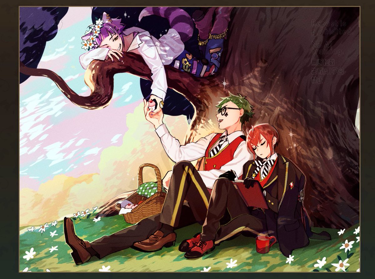 nmo6833's tweet photo. 薔薇おさ🐱♣️🌹（修正再掲） https://t.co/AI4hXPLGPN