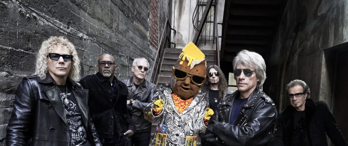 gutoany's tweet photo. Forever the best band 😎🤘 #BonJovi #JacketPotato #Bontato #TheOnlyRule https://t.co/pNjdE2DHHN