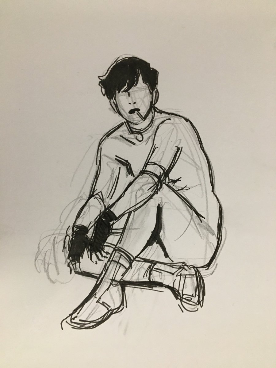 AngieStPepito's tweet photo. Vous en pensez quoi des ateliers dessin modèle vivant ? Perso c’était gender euphorie quand j’ai vu ce que les gens ont dessiné et en plus j’ai été bien payé https://t.co/6C1quFkAbH