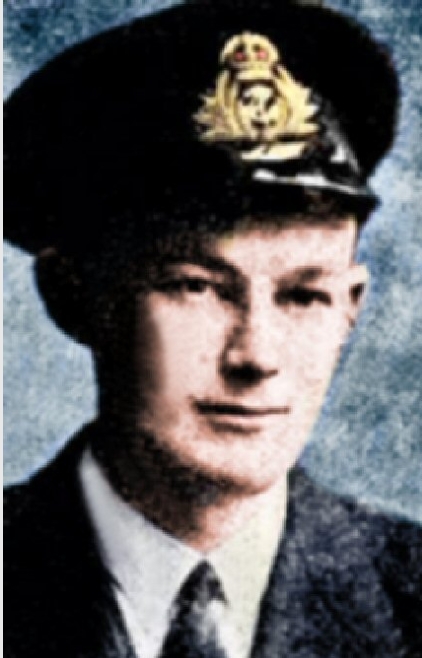 kirkwallwalking's tweet photo. Today ANZAC Day we remember Sub Lt (A) Lloyd H Johnson RNZVR of Canterbury New Zealand killed 3/2/43 in a mid air collision near Woodwick bombing range in Evie Orkney. His Seafire crashed, into the sea and he is buried in St Olaf's Cemetery Kirkwall Orkney. Photo: NZ Weekly News https://t.co/E3IBQVxRPM