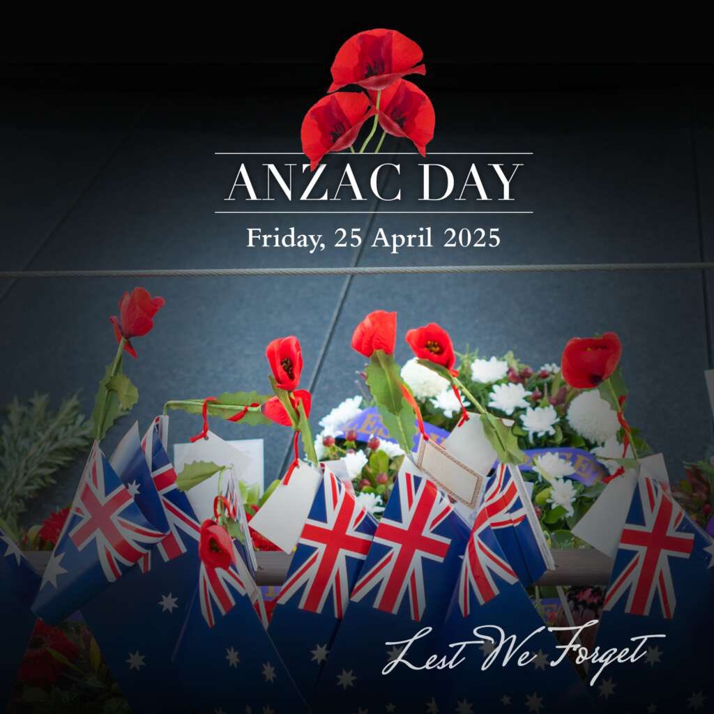 They shall grow not old, as we that are left grow old; 
Age shall not weary them, nor the years condemn.
At the going down of the sun and in the morning -
We will remember them. 

#AnzacDay2025