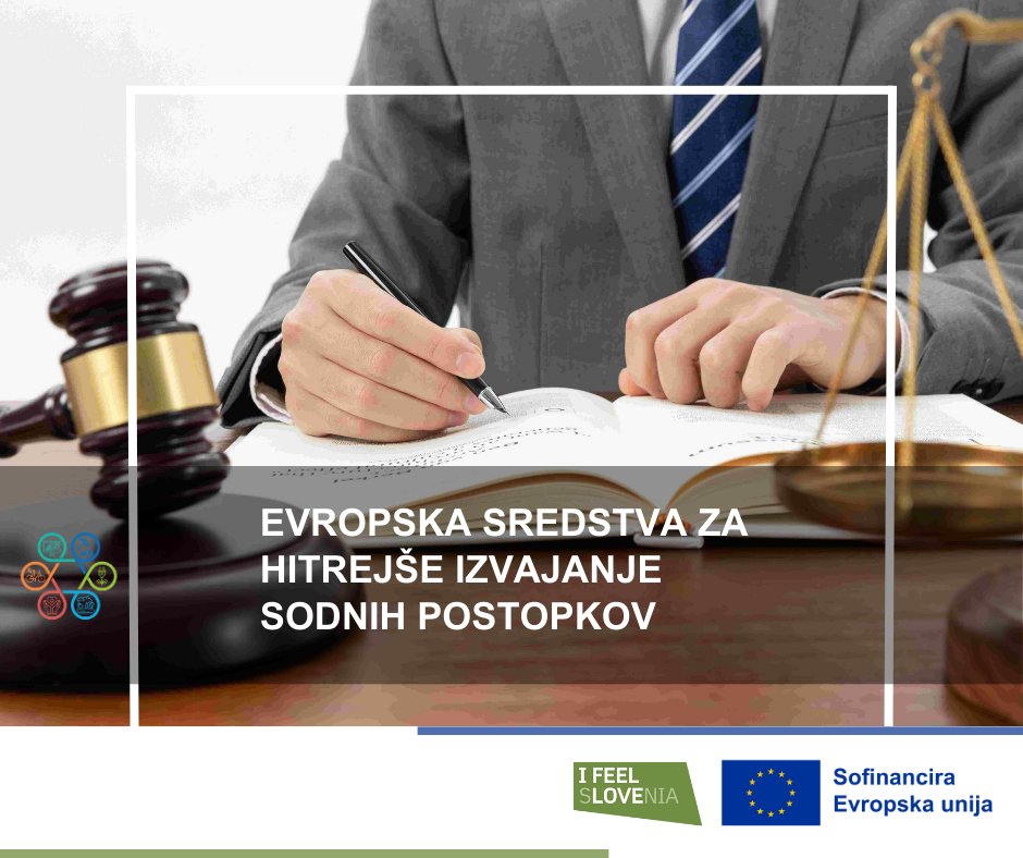 Ministrstvo za kohezijo in regionalni razvoj (@mkrrsi) on Twitter photo ✅️ <a href="/mkrrSI/">Ministrstvo za kohezijo in regionalni razvoj</a> je odobrilo #EUsredstva za projekt Nakup avdio in video opreme za URSIKS.
Za projekt v vrednosti 219.960 € bo ESRR prispeval 127.091,79 €.
Več: gov.si/novice/2025-04…
#sodstvo ✅️ <a href="/mkrrSI/">Ministrstvo za kohezijo in regionalni razvoj</a> je odobrilo #EUsredstva za projekt Nakup avdio in video opreme za URSIKS.
Za projekt v vrednosti 219.960 € bo ESRR prispeval 127.091,79 €.
Več: gov.si/novice/2025-04…
#sodstvo