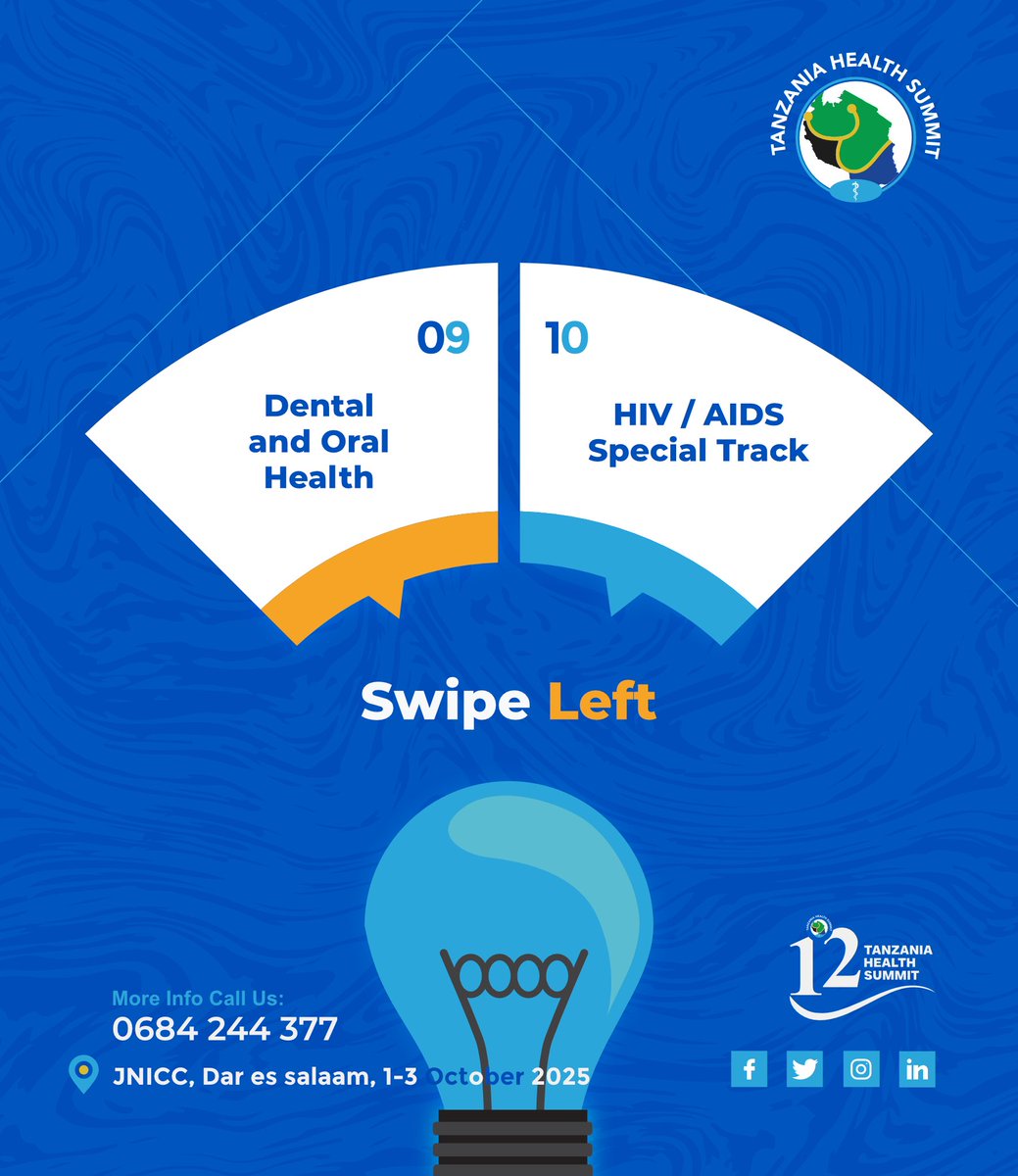 TzHealthSummit's tweet photo. Call for Abstracts is Submission NOW OPEN!
Got research worth sharing? Submit your abstract and be part of the conversation at #THS2025.
Let your ideas lead the way.
Submit your Abstract here: https://t.co/o6Zu7T9fey
#AbstractCall #THS2025 #Research #TanzaniaHealthSummit https://t.co/9Y9kju24QV