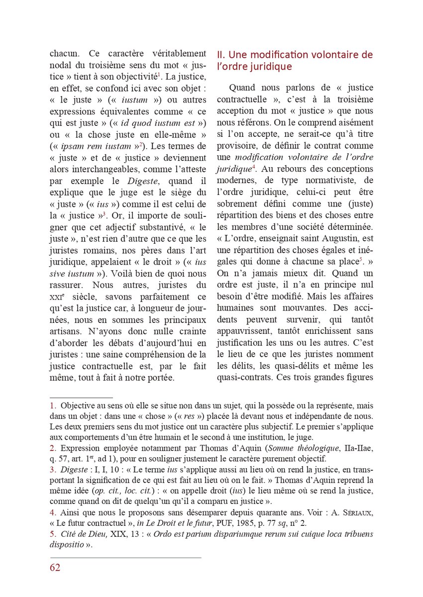 Alain Sériaux, « Qu’est-ce que la justice contractuelle ? », Revue de philosophie du droit, 3-2025, p. 61-62 (extrait).
