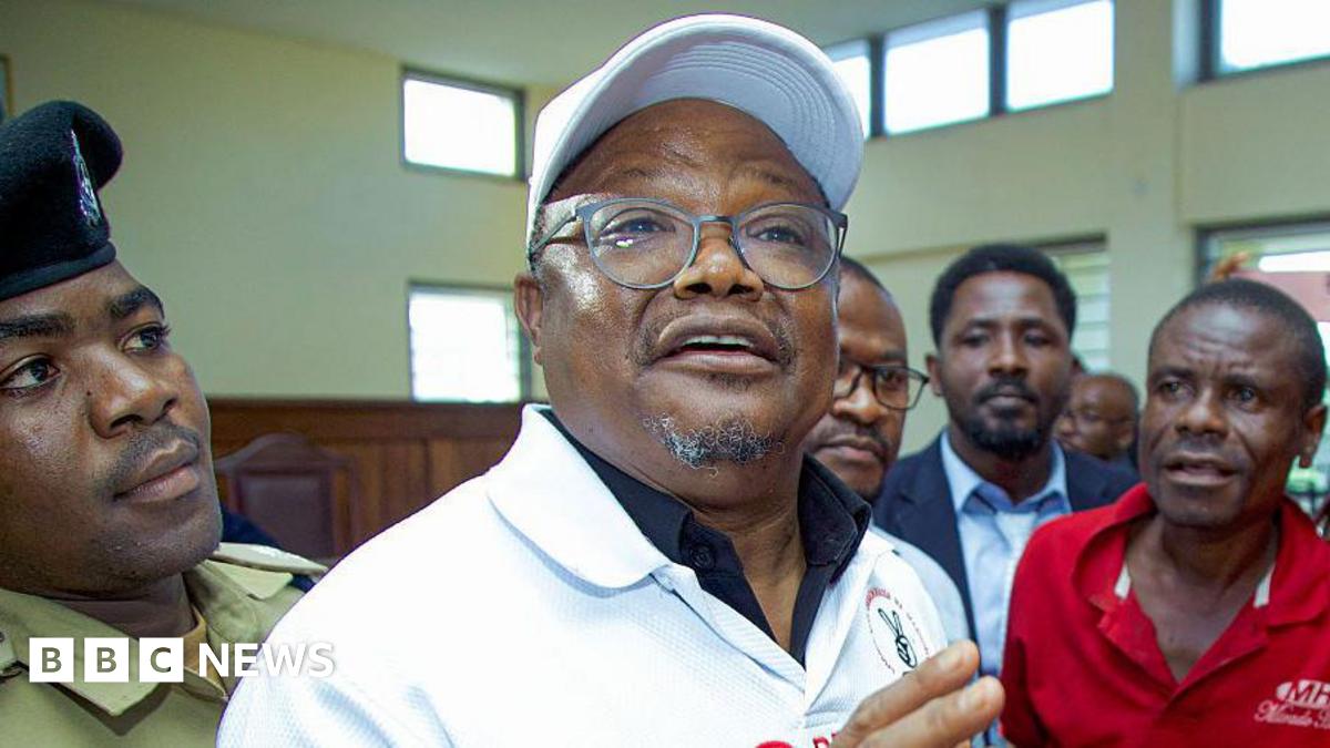 BBCAfrica's tweet photo. Shot 16 times in an assassination attempt in 2017, Tundu Lissu is the great survivor of Tanzanian politics.

But after having been charged for treason - a crime that could lead to the death penalty - has he reached the end of the line? https://t.co/t5expFlZjK https://t.co/lY3uFp57Yg