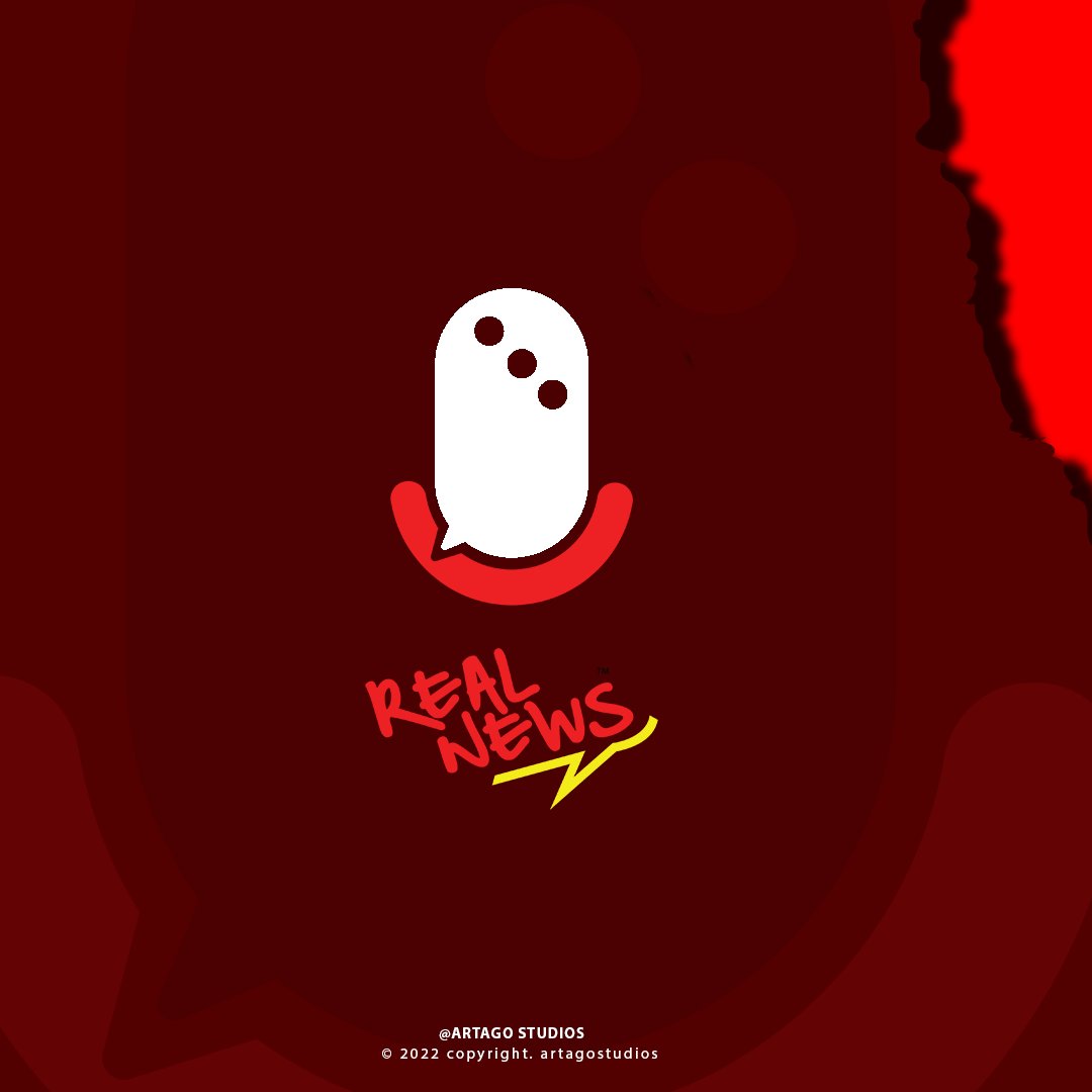 ARTAGO_STUDIOS's tweet image. 📰⚡ No filters. Just facts.

Meet the bold new look for Real News — designed to cut through the chaos and earn trust at a glance.

Crafted by @artagostudios for timelines, trends, and truth.

📩 Want a logo that hits like a headline? DM @artagostudios.

#artagostudios