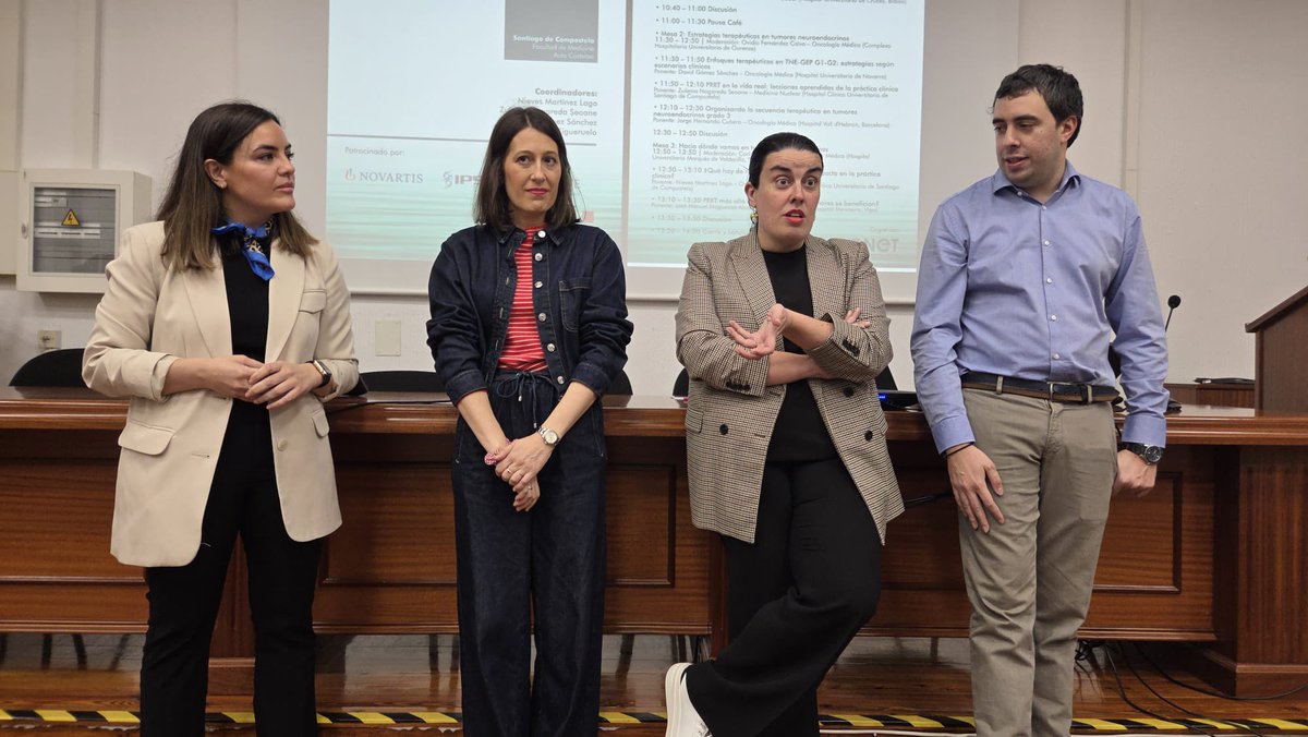 Arrancamos la III Reunión Norte Joven en tumores neuroendocrinos! Os esperamos!