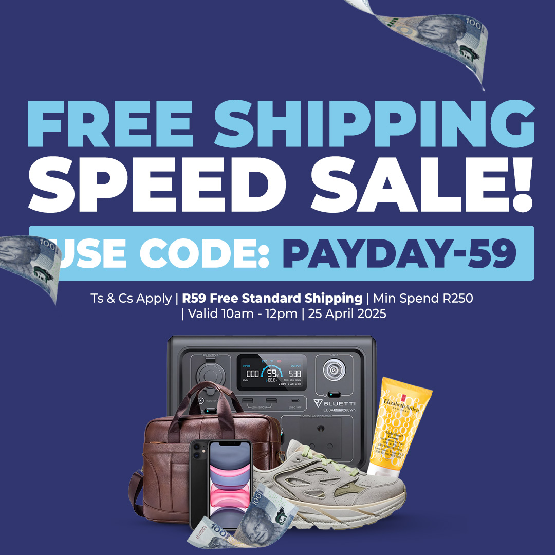 SPEED SALE time! Shopping on you. Shipping on us. 😉 

Use code PAYDAY-59 to redeem. 10am-12pm only!  😍 

SHOP NOW!