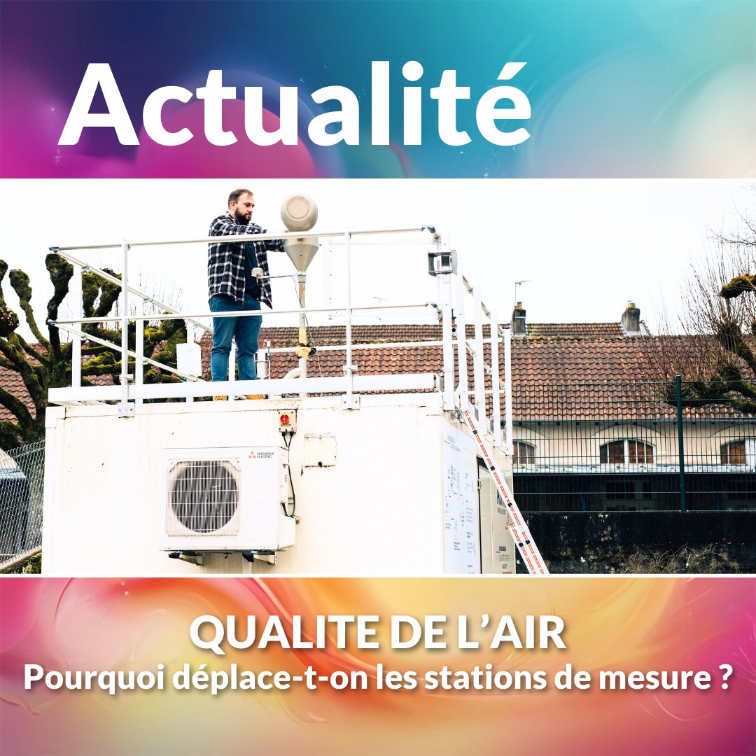 📍 Pourquoi déplace-t-on une station de mesure de la qualité de l'air ?
Urbanisation, nouvelles sources de pollution…
➡️ On vous explique tout avec 3 exemples concrets à Mont-de-Marsan, Mérignac et Bordeaux.
🔗 urls.fr/0TKuS-