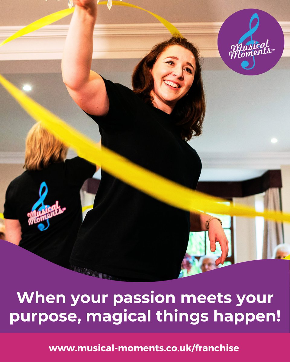 What if your love for music could change lives — including your own? 🎶
At Musical Moments, we believe music connects, uplifts, and brings joy. Our franchisees share a passion for music and making a difference.

Ready to make music your mission? 👉 bit.ly/3WBEDYf