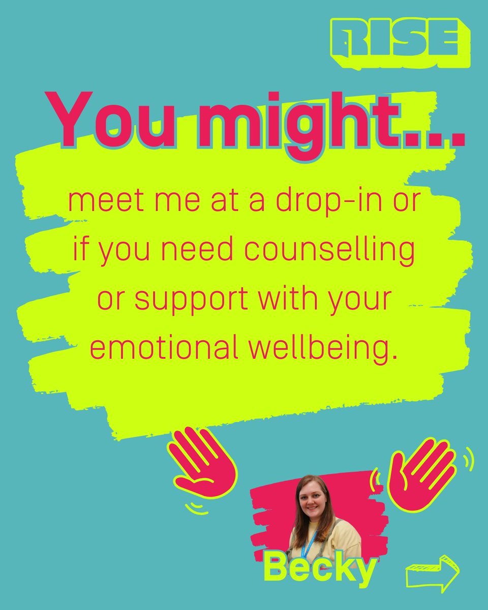 Early Break (@earlybreakuk) on Twitter photo Introducing Becky!  π
Our counsellor is ready to support you through emotional wellbeing sessions. When she's not helping young people, she's probably singing to Musicals, stitching up new artwork, or spending time with her family β¨ π π§΅ Introducing Becky!  π
Our counsellor is ready to support you through emotional wellbeing sessions. When she's not helping young people, she's probably singing to Musicals, stitching up new artwork, or spending time with her family β¨ π π§΅