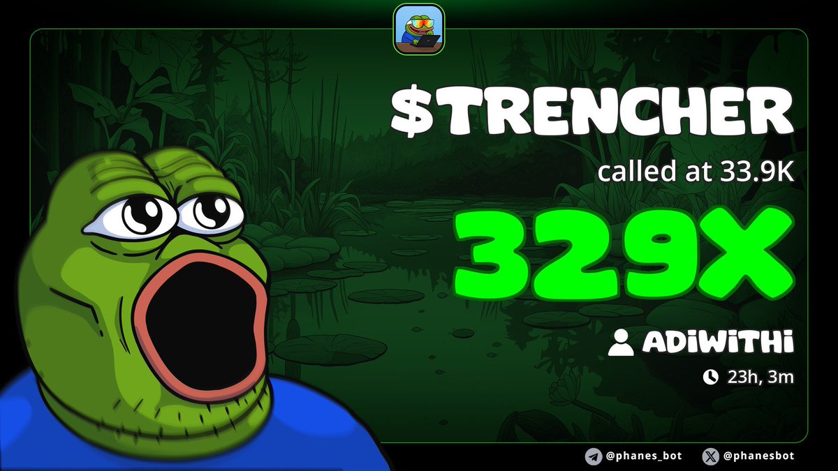 LOOPEPS WINNING 

Join my tg t.me/Withisss ⭐️

 Join Loopers discord.gg/TrenchLoop ⭐️

$TRENCHER