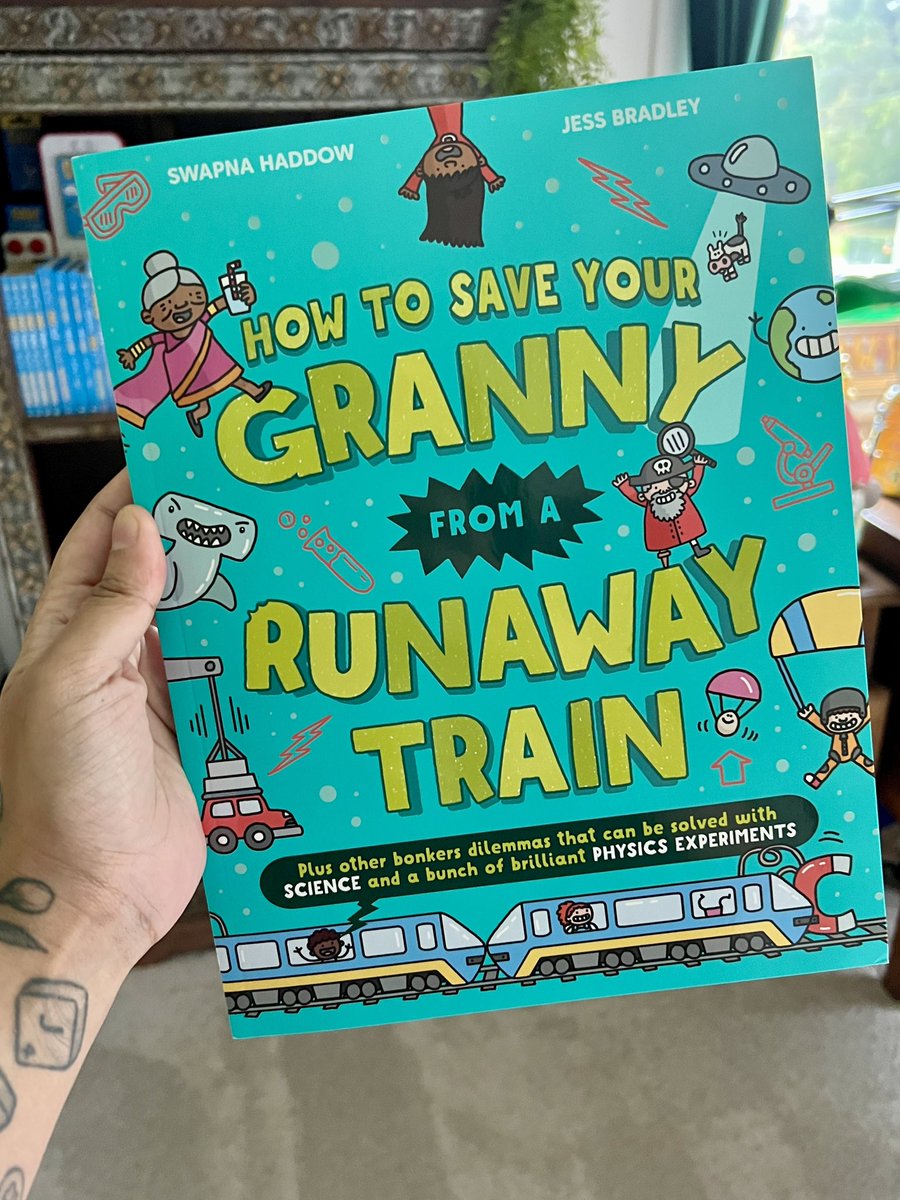 Delighted to see How to Save Your Granny from a Runaway Train by me, #JessBradley, <a href="/Emms1111/">Emma Dods</a> and Team <a href="/RedShedBooks/">Red Shed</a> in <a href="/thebookseller/">The Bookseller</a> and <a href="/CharlotteLEyre/">Charlotte Eyre</a>’s  ‘10 titles not to miss in July’! 🧪