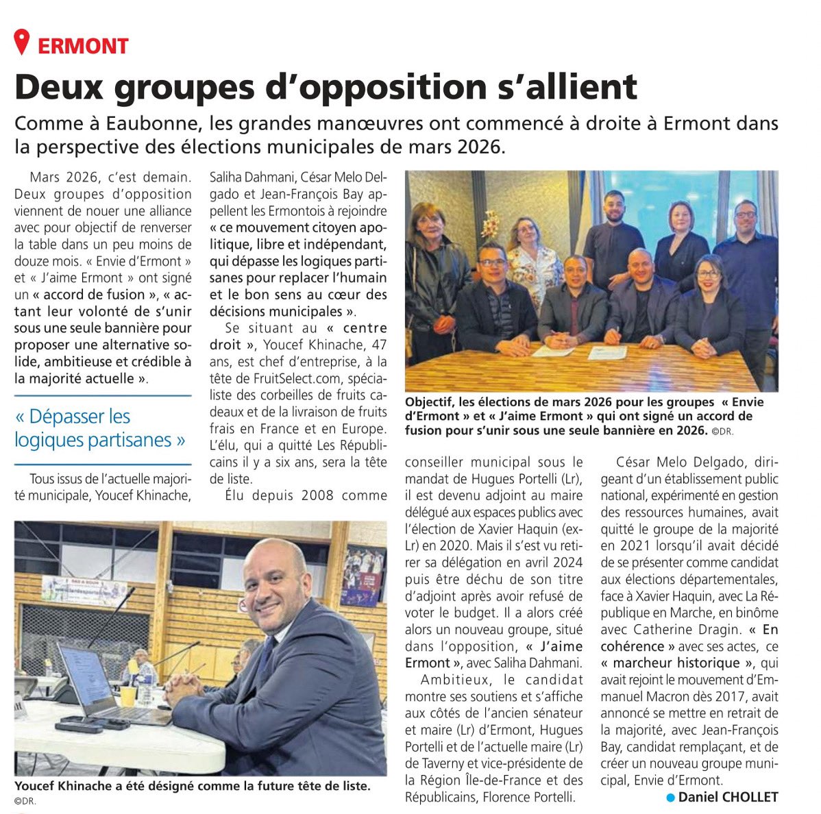 J’aime Ermont dépasse les logiques partisanes pour 2026