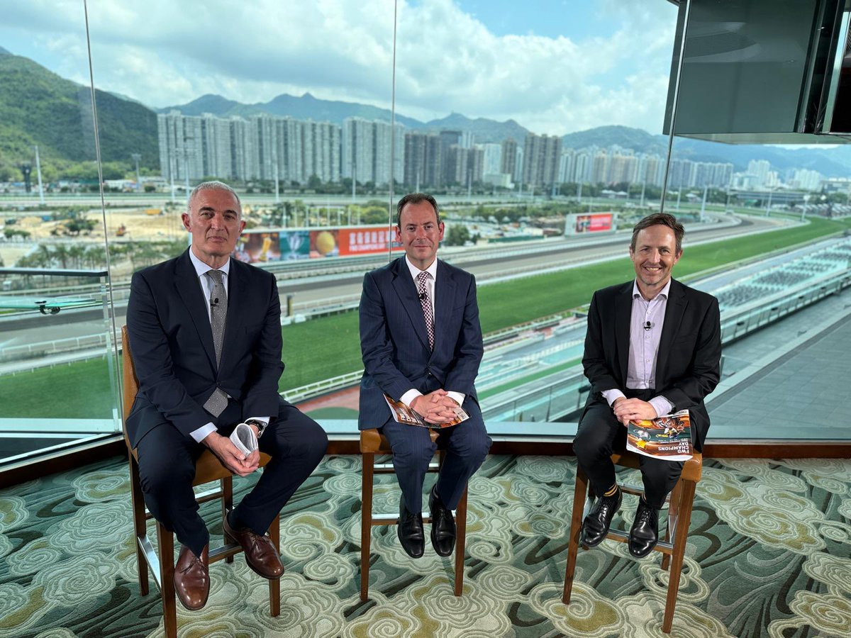 Join Mark McNamara, <a href="/gcunning12/">Graham Cunningham</a> and <a href="/nickluck/">Nick Luck</a> as they preview the three Group 1 races on #FWDChampionsDay at Sha Tin this Sunday! #HKracing 

📺 tinyurl.com/5a9pzjev