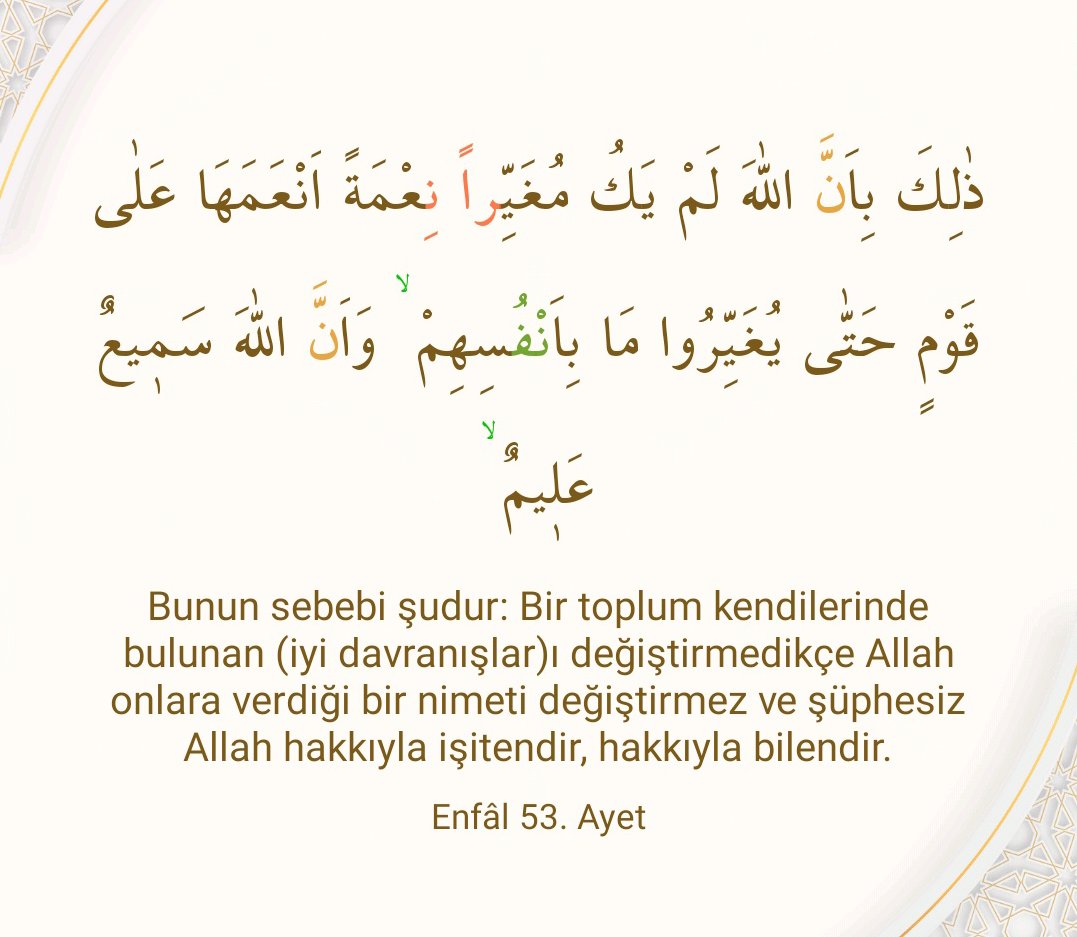 55MUSTAFAEVCCCE's tweet photo. (Ey kafirler!) Bu, sizin ellerinizin önceden yaptığının karşılığıdır. Yoksa Allah kullarına zulmedici değildir. Enfâl 51. Ayet

#Hayırlı_Cumalar
#IsraelTerroristState #IsraelKiller
#wakeupmuslim #FreePalestina #GazaGenocide #GazaHolocaust
#IsraelCrimes
#Israel_Enemy_of_Humanity https://t.co/3zVAQQqmsU