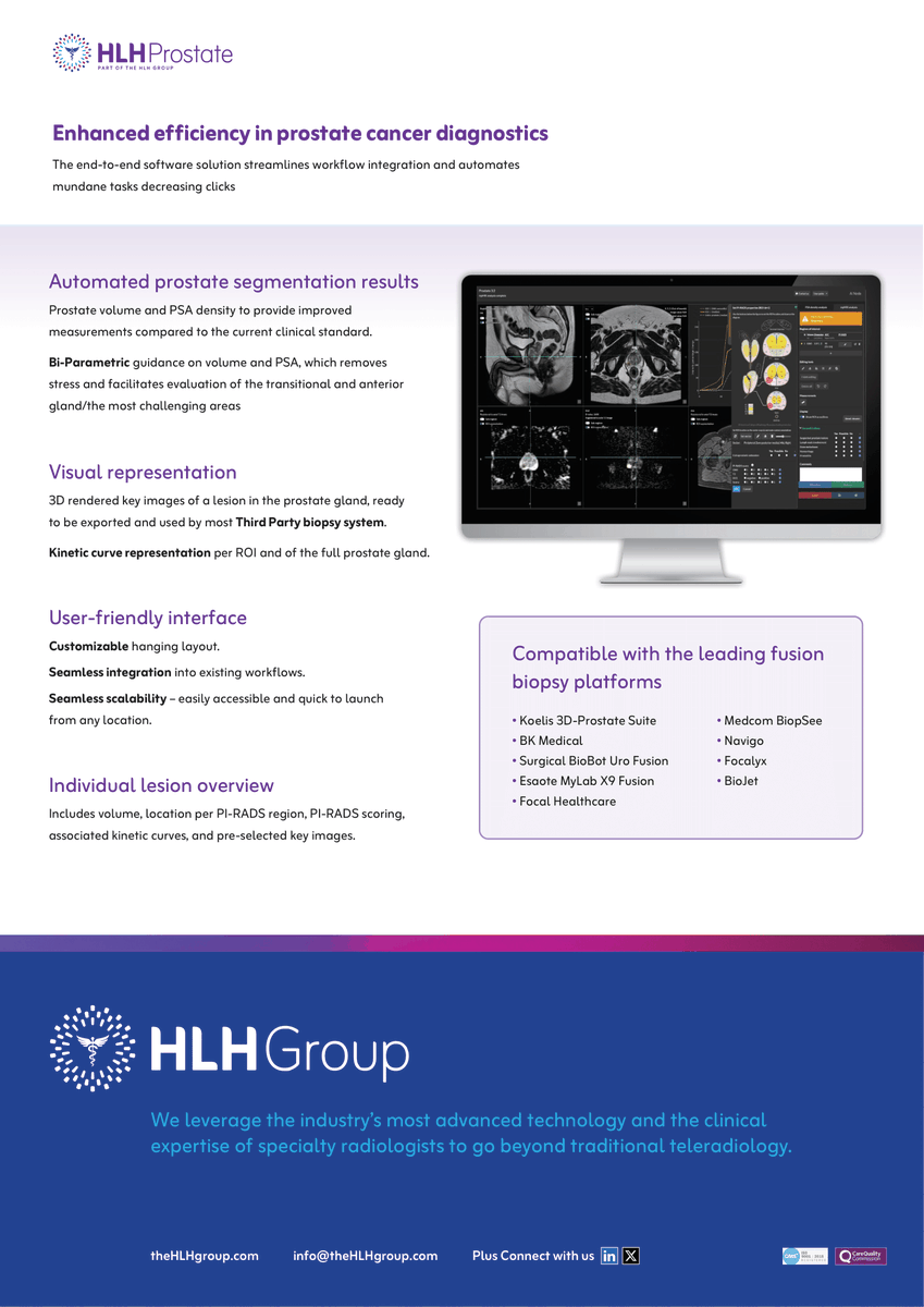 The HLH Imaging Group (@hlhimaginggroup) on Twitter photo Did you know that the HLH Imaging Group has a specialist prostate division?
Our expert UK Consultant Uroradiologists have a wealth of experience in specialist Prostate MRI interpretation.
Read through the images below to see everything we offer!
#prostate #prostatecancer #MRI Did you know that the HLH Imaging Group has a specialist prostate division?
Our expert UK Consultant Uroradiologists have a wealth of experience in specialist Prostate MRI interpretation.
Read through the images below to see everything we offer!
#prostate #prostatecancer #MRI