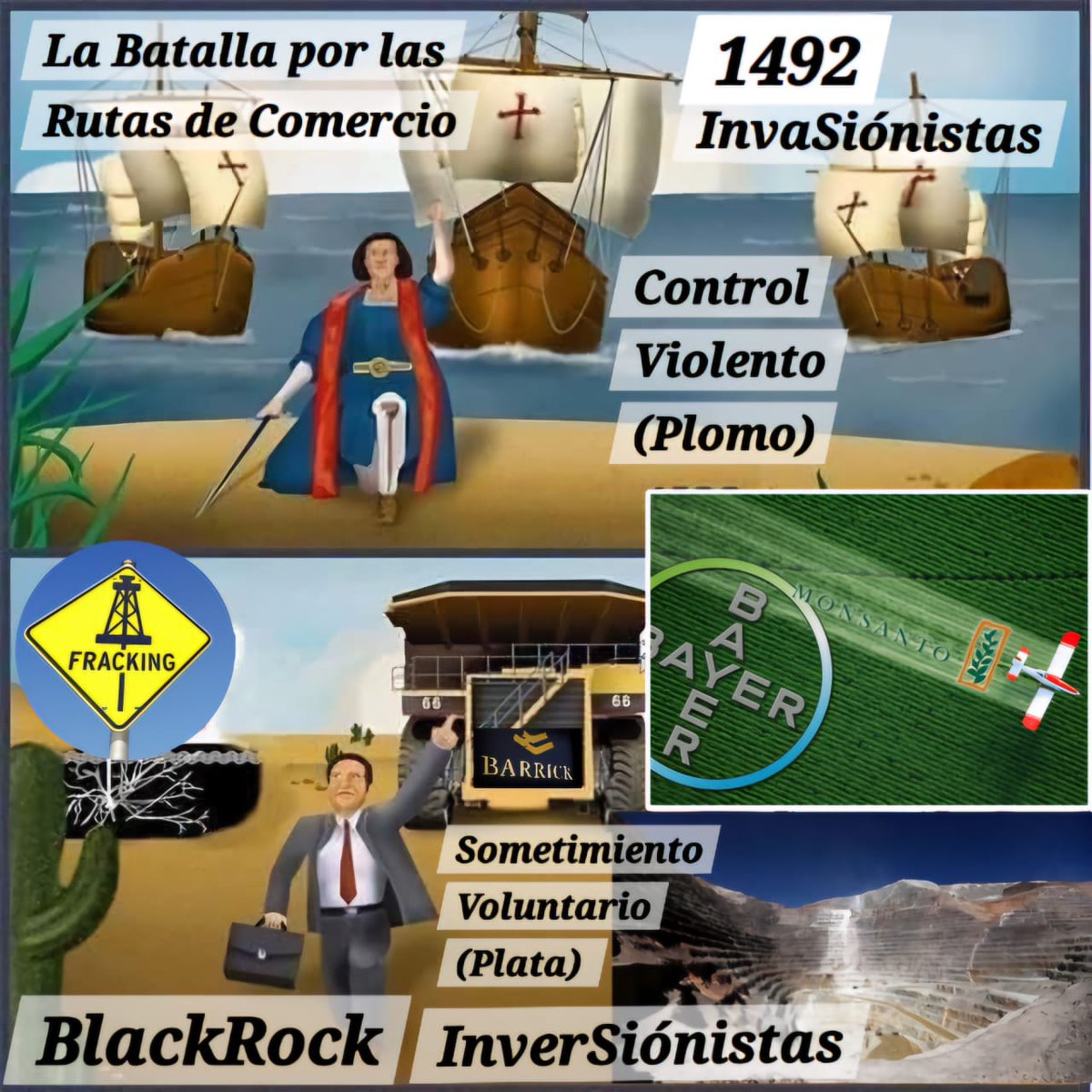 InfinitCulTour's tweet image. La Guerra por la PrivatIzaCión de las Rutas de Comercio es una Competencia:

Entre #MásPoblaCión (#EsClavo$, #PeónEs$, #CarneDeCañon) menos #CalidadDeVida y menor #DistribuciónDeLaRiqueza

El Modeló Chino 🐖 ConSume mucho más Rápido 🔥💀📉🏴‍☠️

#ReviSionIsmo #Histórico #Cultural