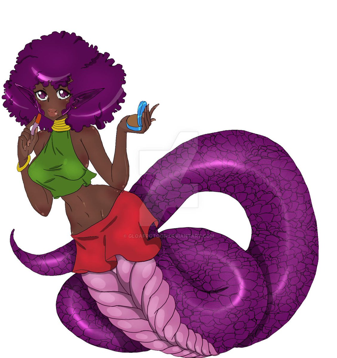gloafrotoon's tweet photo. Black Lamia
#afroartist #afroart #lamia #monstergirl #monstergal #animegirl #blackgirl #monster #afrocartoon #cartoon #drawing #animegirl #animeart #animedrawing #drawingart #drawings #afroanime #blackartist #blackart #gloafrotoon #reptil https://t.co/SPf2h632cq