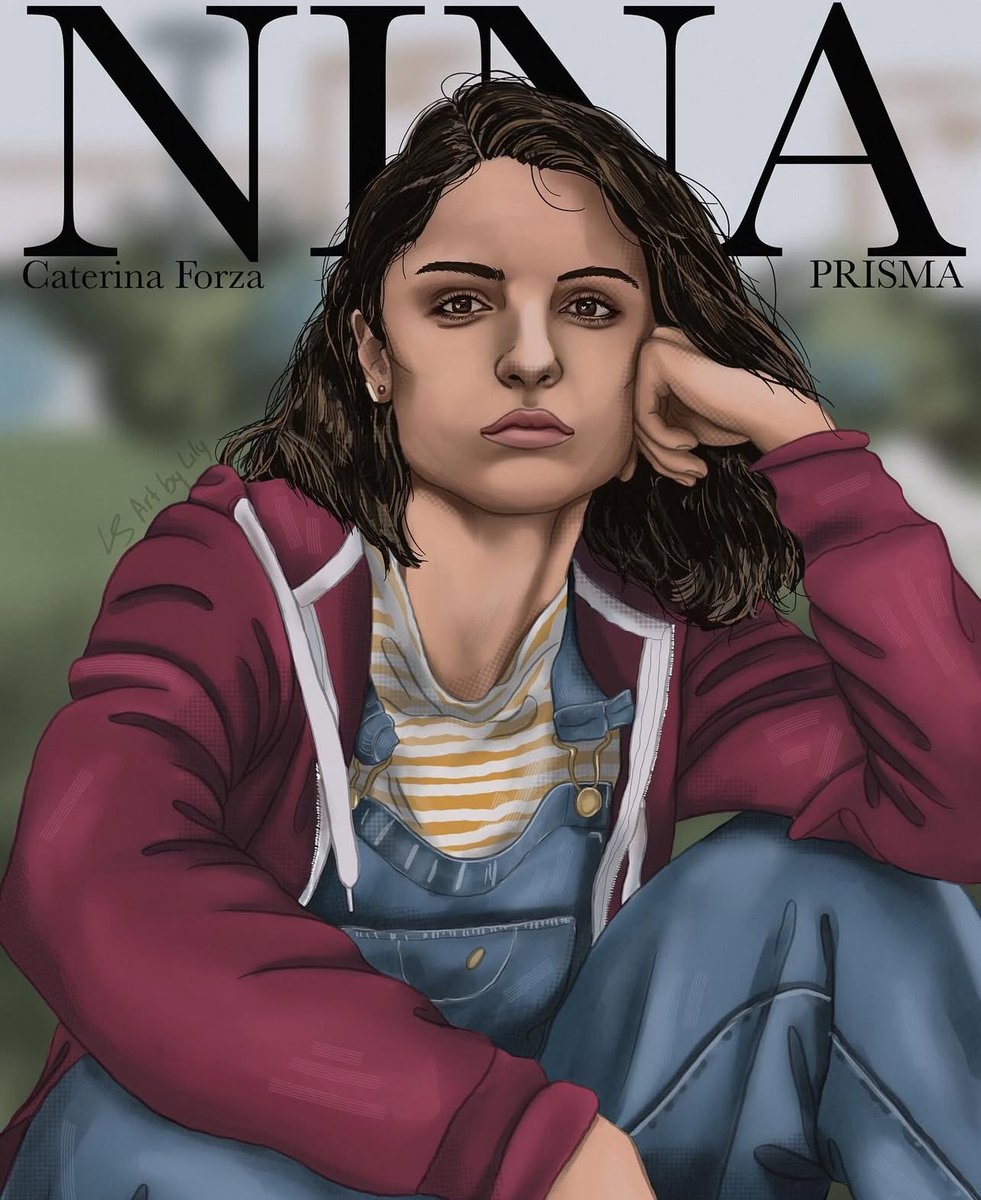 wilmonsdaydream's tweet photo. i drew nina from prisma!! our slightly problematic queen 🧡🤍🩷 happy lesbian visibility week #saveprismalaserie https://t.co/sroIlPw1WY