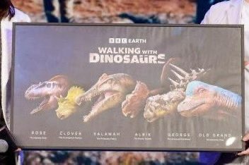 SmashAssemble's tweet photo. The Protagonists of Walking with Dinosaurs 2025;
Rose the Albertosaurus
Clover the Triceratops
Salaman the Spinosaurus
Arnie the Pachyrhinosaurus
George the Gastonia
Old Grand the Lusotitan https://t.co/ugLaX9QRlz
