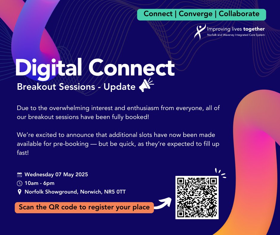 NWICBDigital's tweet photo. 🚨 Breakout Sessions Update! 🚨

You've blown us away — all of our breakout sessions sold out fast thanks to your incredible interest! 🙌

💥 But don’t worry — we’ve just released extra slots for pre-booking! https://t.co/RHLXF67YgH