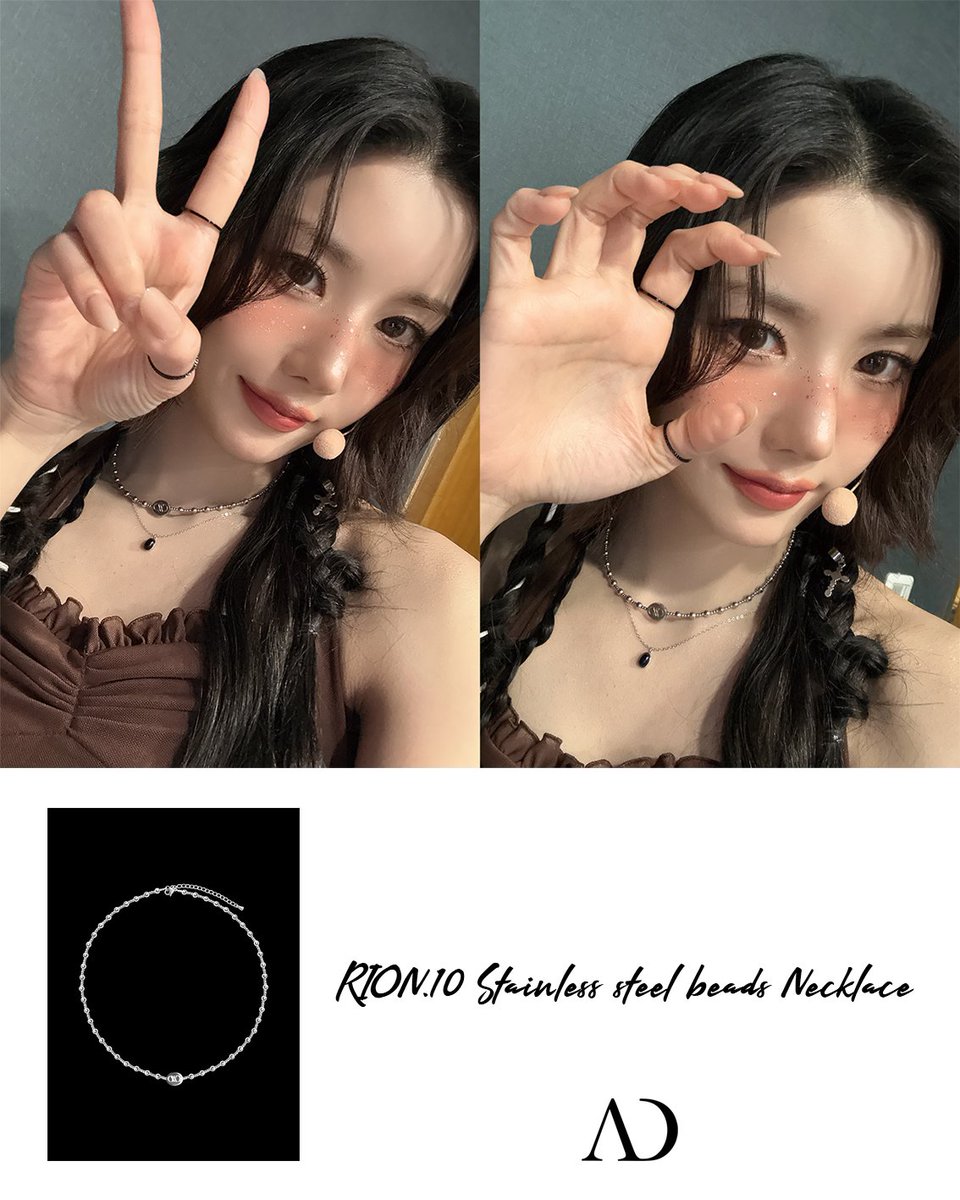 ADNEW_Official's tweet image. Thanks【クォン・ウンビ様】
This is our exclusive line of product.
ADNEW公式商品着用
《RION.10 Stainless steel beads Necklace》
WHO:#KwonEunbi/#クォンウンビ/#권은비
WHERE+VIA:권은비公式X