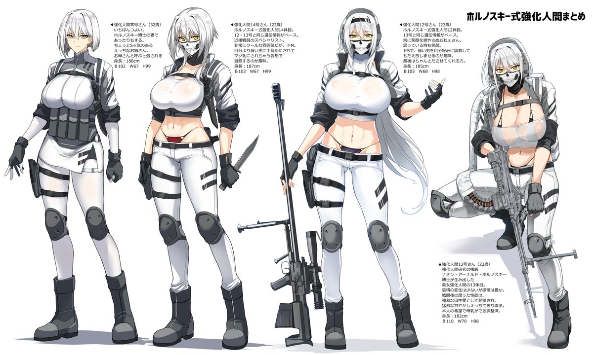まだ巫女さんりょうじょくシリーズ続けるけど、おわったら昔描いたここらへんをほじくり返したいなとぼんやり思っている
たっぱがでかくて強くてスケベボディな女兵士ハーレムぼん…これや
でも銃器を描くのはご遠慮願いたいぜ！！めんどくさいぜ！！！！ https://t.co/gNXTw3zHWF
