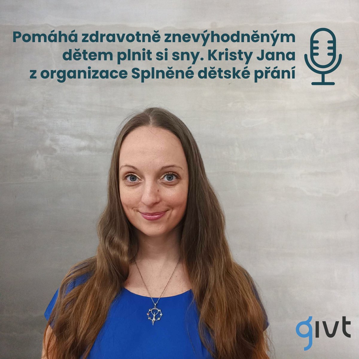 GIVTcz's tweet photo. ✨ Jsme zpět po pauze – a rovnou s epizodou, která vás chytí za srdce. Kristy Jana už 13 let pomáhá zdravotně znevýhodněným dětem plnit sny v organizaci @splneneprani. Nejde ale o hračky nebo dárky. Jsou to zážitky, které mají skutečný dopad na jejich osobní rozvoj. 📷🎙️ https://t.co/XCd01RSgT8