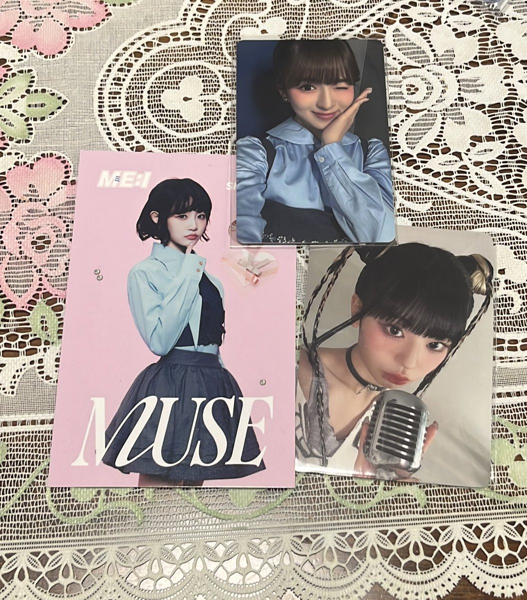 keiko_simizu02's tweet photo. ෆME:I MUSE 清水恵子 交換 ෆ

ෆ譲 画像
ෆ求 清水恵子 同種

ෆ郵送でのお取引となります🙇🏻‍♀️՞気軽にお声がけ下さい！
#ME_I   #ミーアイ　#ME_I交換   #ME_I_交換  #ME_I  #ME_I_Sweet_Holiday
#ME_I買取 #清水恵子 #MUSE  #村上璃杏  #山本すず  #飯田栞月 https://t.co/hkdO7nsLx2