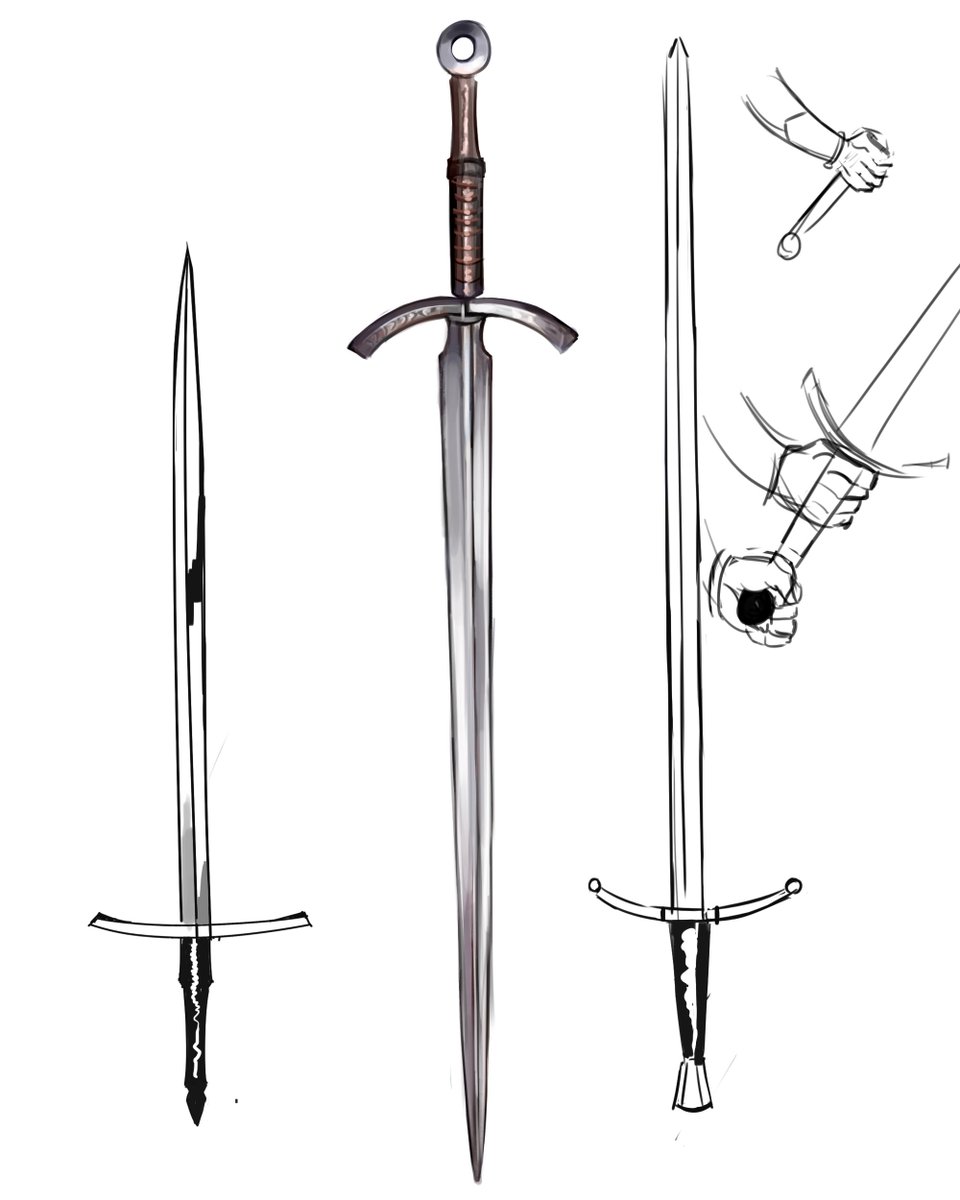NikitsZ78743's tweet photo. My attempts to draw a weapon.
Мои попытки в рисовании мечей.

#art #digitalart #Medieval  #арт #weapon https://t.co/xTw62oYFKq