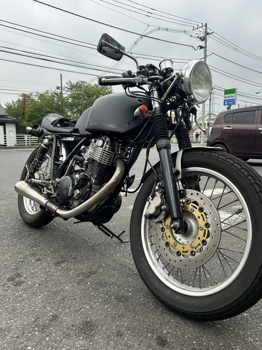 navi_ginneco's tweet image. 明日は西へ…♪(´・∀・｀)🏍️💨ﾌﾞｰﾝ

#SR400
#Caferacer
#AJS